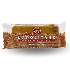 La Cubanita Napolitano Guava & Milk Cream Flavor Low-Fat Cholesterol-Free Dessert Snack, 8 oz Guava Blend Treat for US Consumers (Est. 1982)