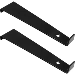2 Pack 12 Inch Black Heavy Duty Pull Bar for Laminate Plank Vinyl Plank and Wood Flooring Installation