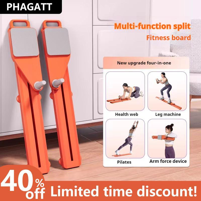 PHAGATT Leg, Belly and Arm Exerciser, Full Body Workout Machine, Multi-purpose Exercise Board, Home Workout, 330 LBS Weight Bearing.