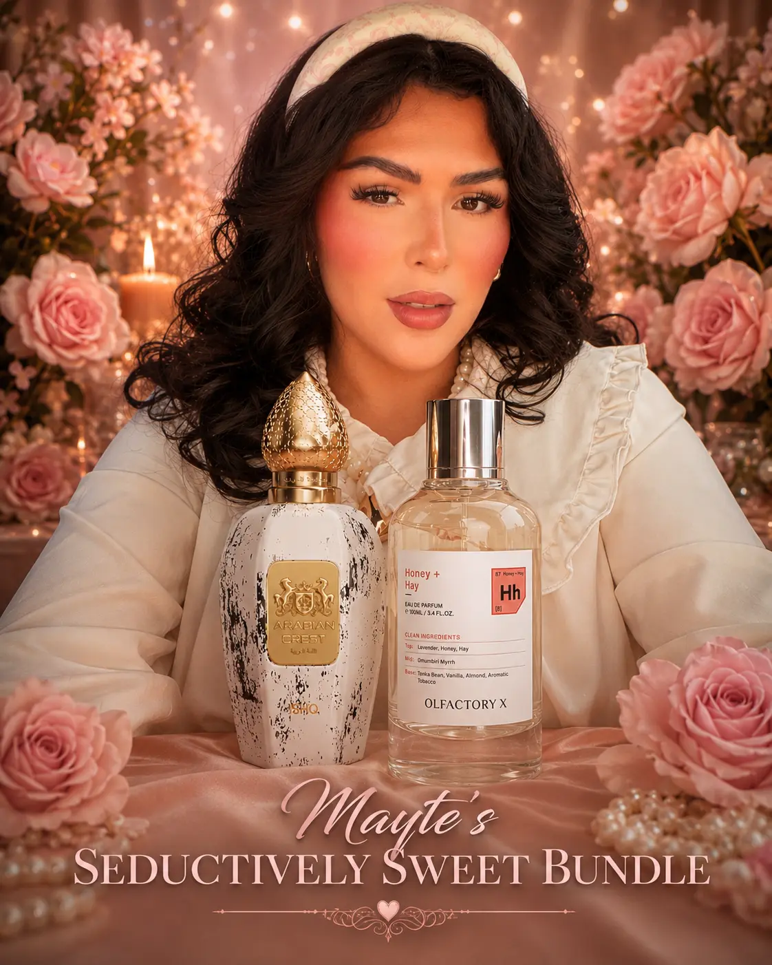 MAYTE'S SEDUCTIVELY SWEET BUNDLE Ishq & Honey + Hay