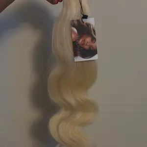 Wavy Genius Weft - High-Quality Blonde Hair Extensions