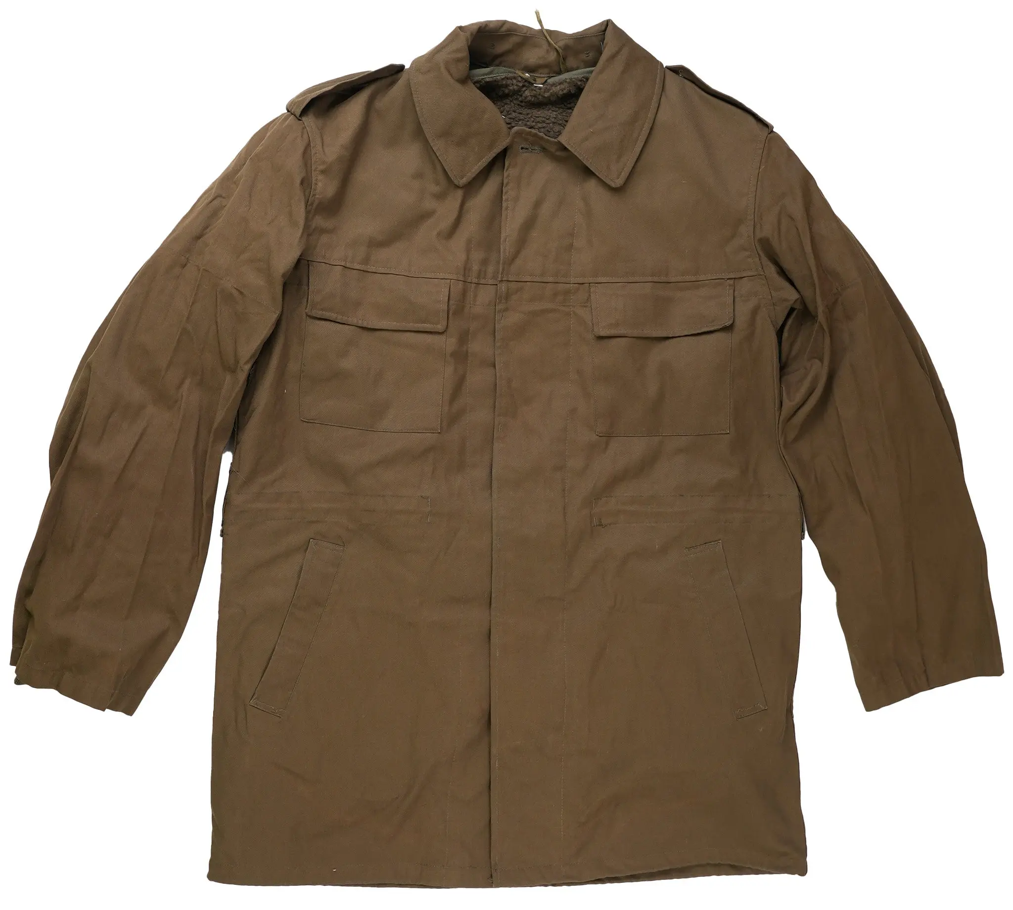 Issued Czech M85 Parka W/Liner & Faux Collar Issued Czech M85 Parka W/Liner & Faux Collar