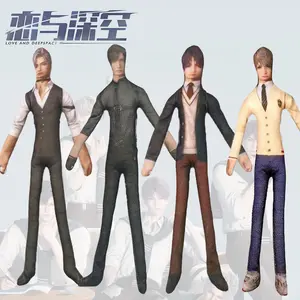 Game Love and Deepspace Zayne Xavier Rafayel Sylus Caleb Cosplay Doll Plush Stuffed Abstract Figure Dolls