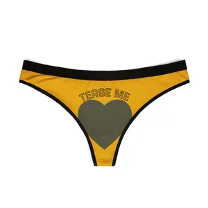 Sassy Women's Thongs, Funny Underwear for Her, Unique Gifts for Girlfriends, Playful Lingerie, Bachelorette Party Favors