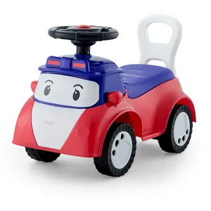 VEVOR Ride On Toddler Push Car,  Push Car for Toddler 19 to 36 Months, Kids Ride On Toy with Music & Under-seat Storage, 55 lbs Load Capacity, Foot-to-Floor Walker for Toddlers Boys Girls, Red