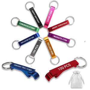 30pcs Personalized Bottle Opener Keychains, Bulk Custom Engraved Text Logo Keychain Can Opener, Customizable Aluminum Beer Bottle Openers for Bar Birthday Party Graduation Brewery Wedding Favors