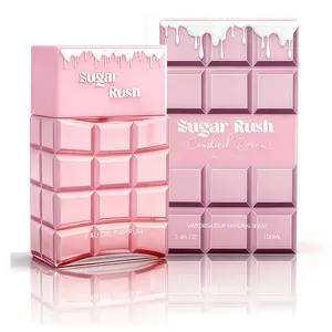 KLOTHERY Sugar Rush Candied Dreams Women's EDP 100ml Sweet Chocolate & Candy Fragrance Playful Gourmand Perfume for Fun Flirty Vibes
