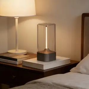 Type-C Rechargeable Magnetic Night Lamp, High-End Minimal Table Light, 5–30H Runtime, 2H Fast Charge, Warm Ambient "Aesthetic" Glow