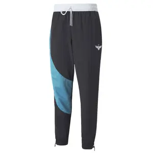 PUMA Mens Melo Clyde Pants Basketball Casual Casual - Black