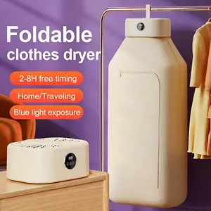 Electric Portable Clothes Dryer Mini Hanging Dryer for Apartment, Dorm, RV - Quick and Easy to Use with Dryer Bag