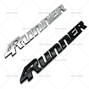 4Runner Emblem Badge Rear Trunk Decals Decoration Stickers For Tundra Tacoma 4runner Pickup Trucks Car Styling Car Accessories
