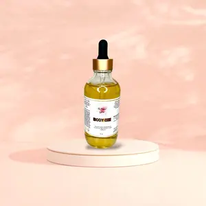 Cosmetic Body Oil for Hydrating and Moisturizing Skin