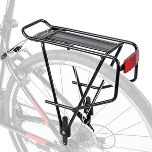 Rear  Rack -  go Rack for Flat Mount Disc /Non-Disc  Mount - Large Capacity Bicycle Pannier Rack (Narrower)