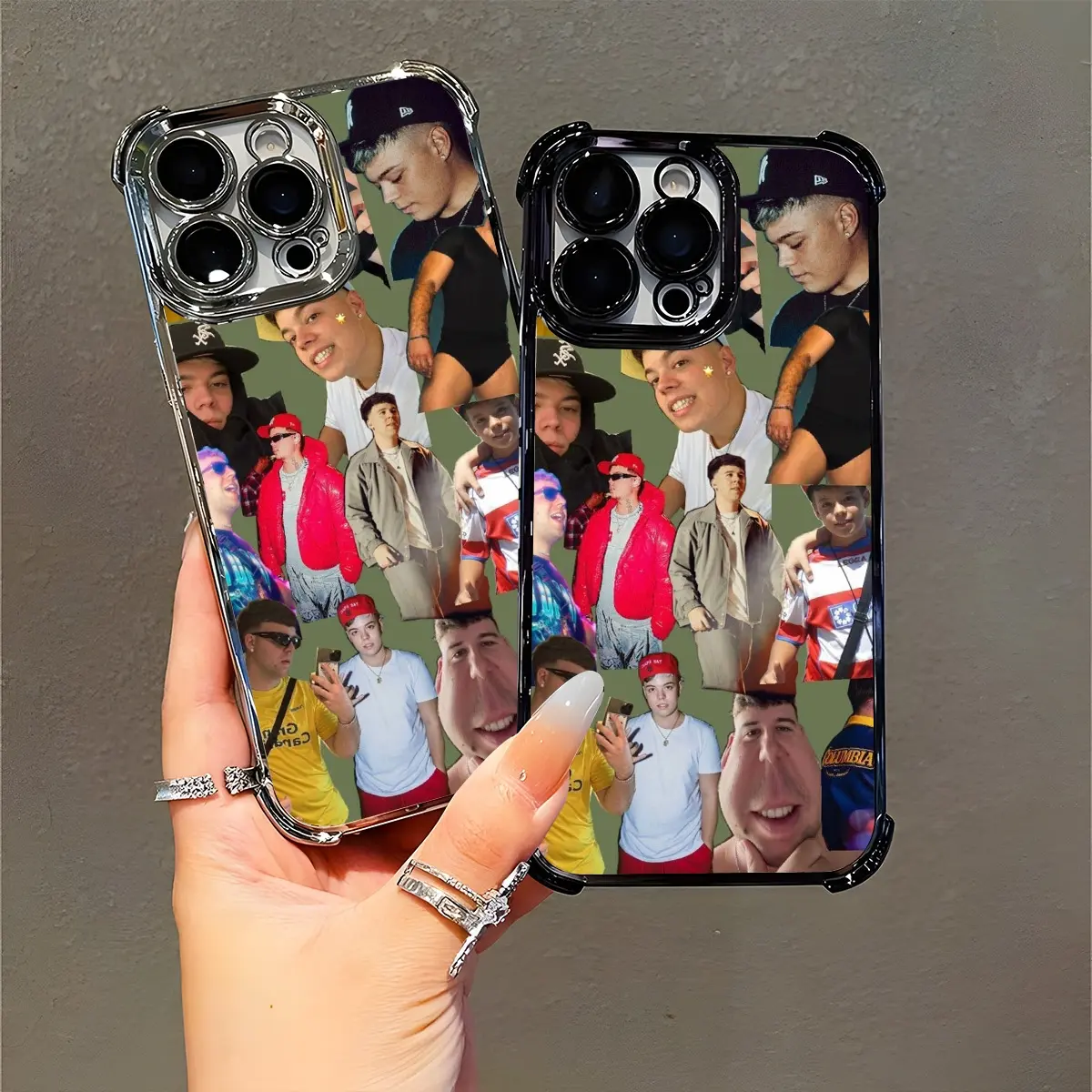 Quevedo Multi - Style Celebrity Inspired iPhone Case, Compatible with iPhone 11/12/13/14/15/16 (Pro Max/Plus), Perfect for Music Fans & Trend Lovers