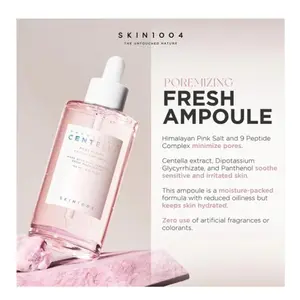 SKIN1004 Madagascar Centella Poremizing Fresh Ampoule 100mL, cleanse pores and provide soothing hydration
