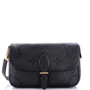 Pre-owned Louis Vuitton Leather Shoulder Bags Diane NM Handbag Monogram Empreinte Giant by Rebag