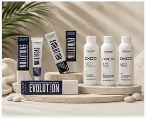 Alfaparf Milano Evolution Hair Color KIT Accompanied With Alfaparf Peroxide