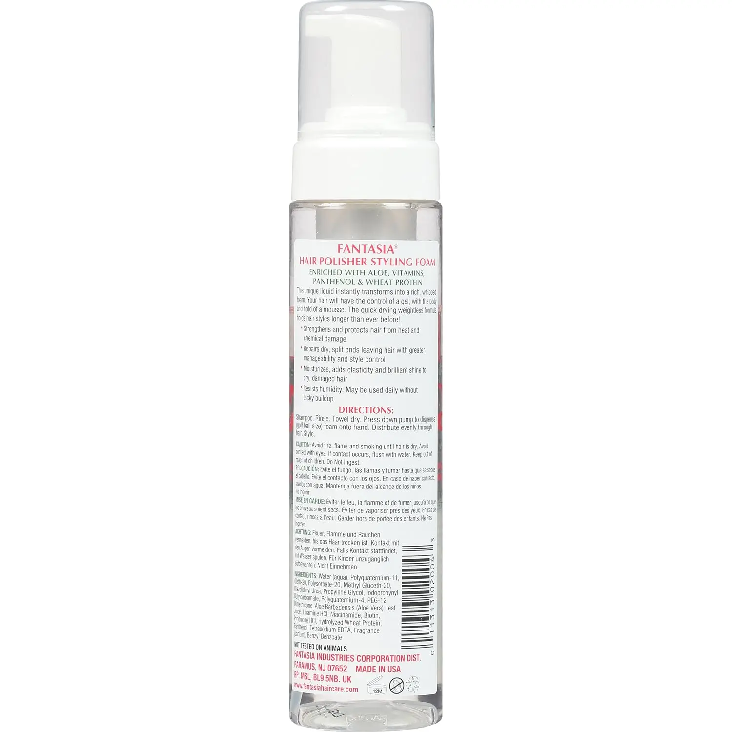 Fantasia Polisher Style Foam, 8.5 Ounce, IC202004