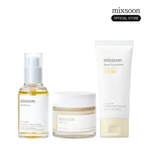 [mixsoon Official Shop] Bean Core Set — The Bean Essentials for Texture Care, Deep Moisture, and Daily UV Protection, Powered by 72-Hour Low-Temperature Fermented Bean Extract