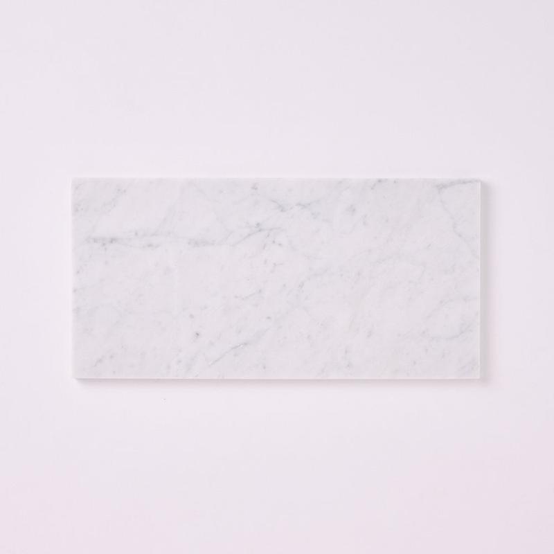 Luna Bianco Marble 6x12 Subway Tile Polished/Honed