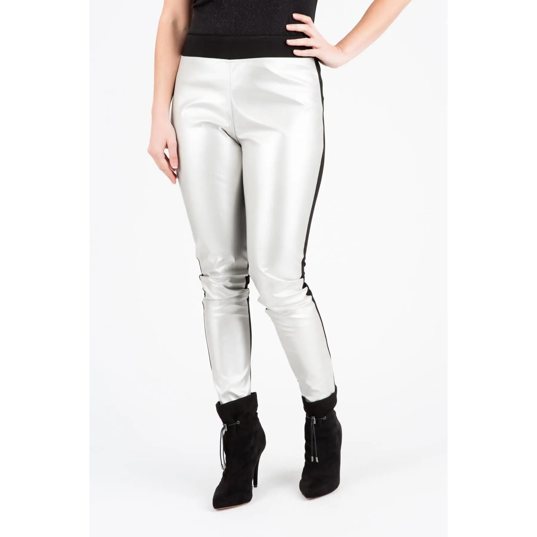 Soft & Sassy Legging Silver