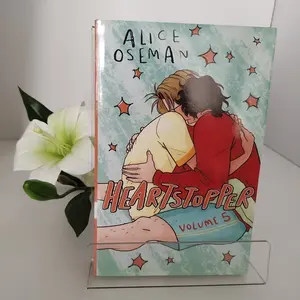Heartstopper Volume One Alice Manga Comic Book, Authentic Edition, Perfect Gift for Fans, Engaging Storytelling