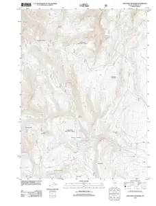 Holloway Meadows Nevada USGS Topographic Quadrangle Map, 2011, 1:24000