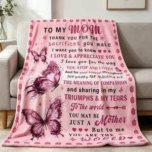 Gifts for Mom, Mom Birthday Gifts from Daughter Son, Soft Moms Throw Blanket 60" x 50" for Christmas, Warm Plush Flannel Blanket dark Cute Cartoon Highland Cow 6 day star Comfortable Tiger Skull iphone mesothelioma singer game worm