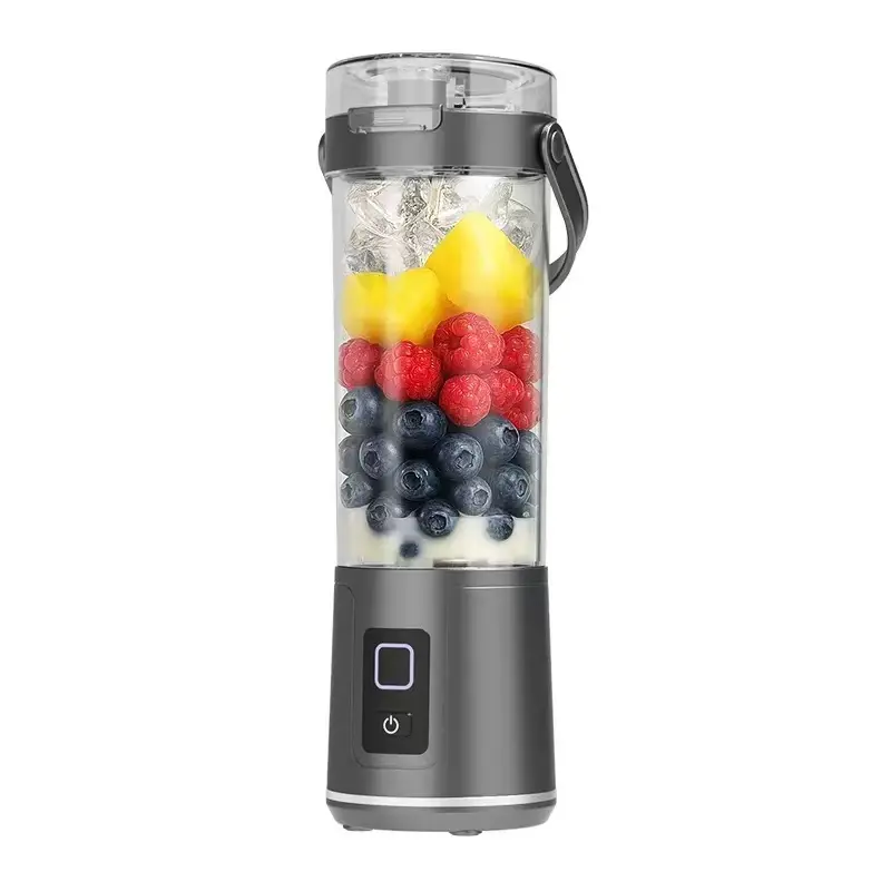 Cordless Portable Juicer, Personal Wireless Electric Blender Cup for Shakes & Smoothies, Small Household Kitchen Appliance