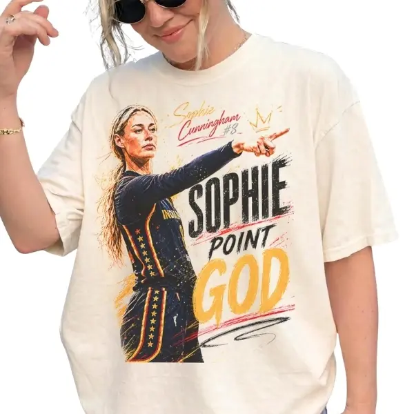 Sophie Cunningham Point God Graphic Shirt, Basket Ball Fan Sweatshirt, Basketball Shirt, Sports Tee, Gifts For Him, Gifts For Her, Unisex Shirt