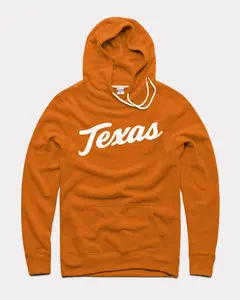 Vintage Texas Script Hoodie, Cool Game Day Outfit, Gifts for All, for TX Fans, Trending Us Streetwear, Viral on Tiktok Menswear Long Sleeve Pullover