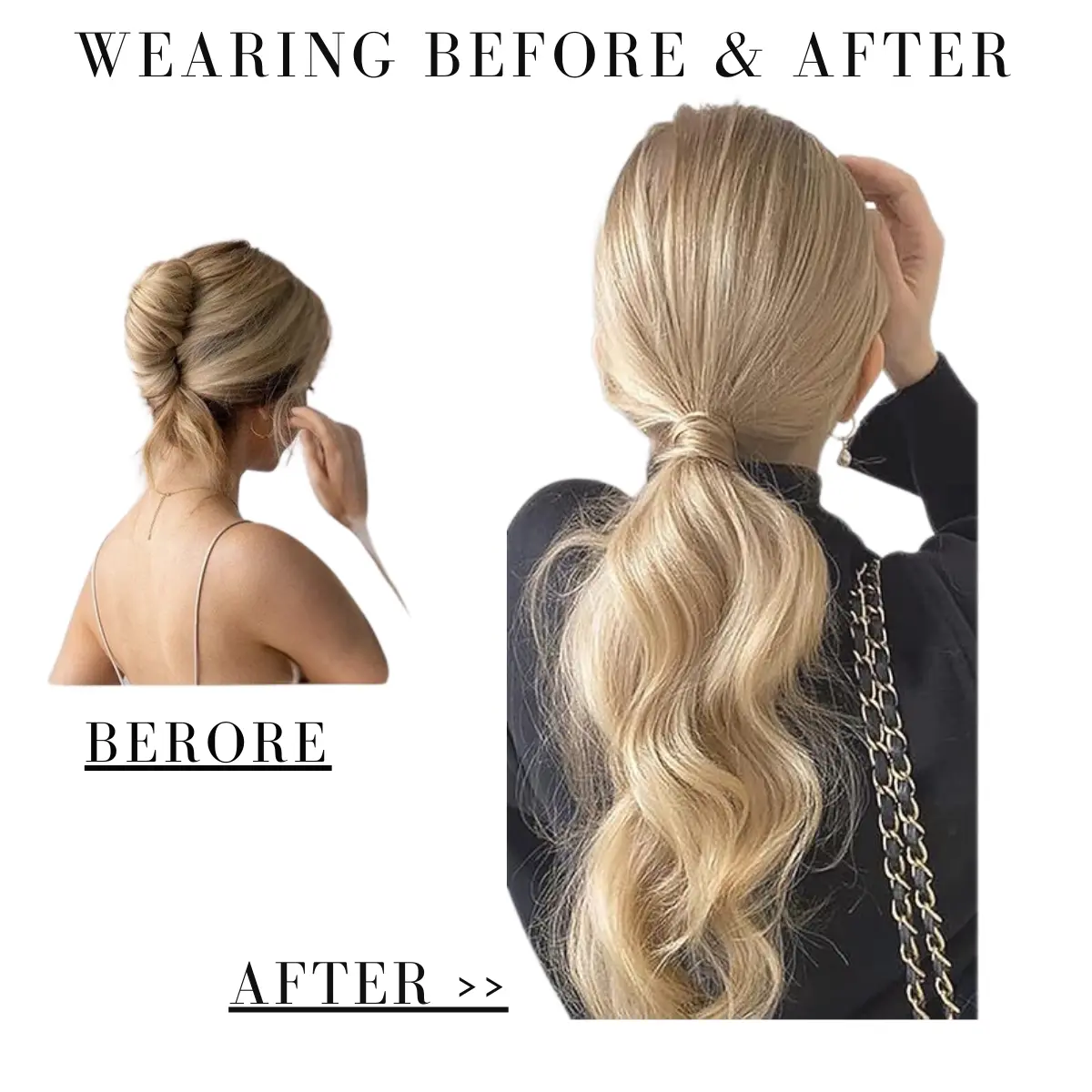 KEIONNA Curly Ponytail Extensions–17" Hair Tie Wrap Hair Extensions, Natural-Looking, Lightweight, Easy to Attach, Soft and Voluminous Hair Pieces
