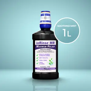 ioRinse MR - Maximum Relief Oral Rinse - 1 liter bottle