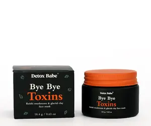 Detox Babe Bye Bye Toxins Face Mask Reishi and Kisameet Clay Cleanse and Purify