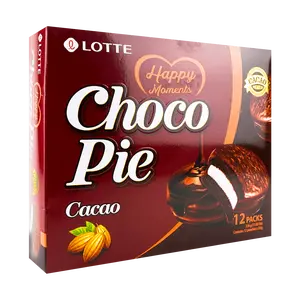 LOTTE Korea Choco Pie Cacao 12 Bags