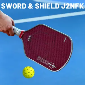 J2NFK Pro Player Gen 4.5 Multi Density All Foam Floating EPP Core EVA FOAM 16mm KEVLAR + Carbon Fiber Pickleball Paddle