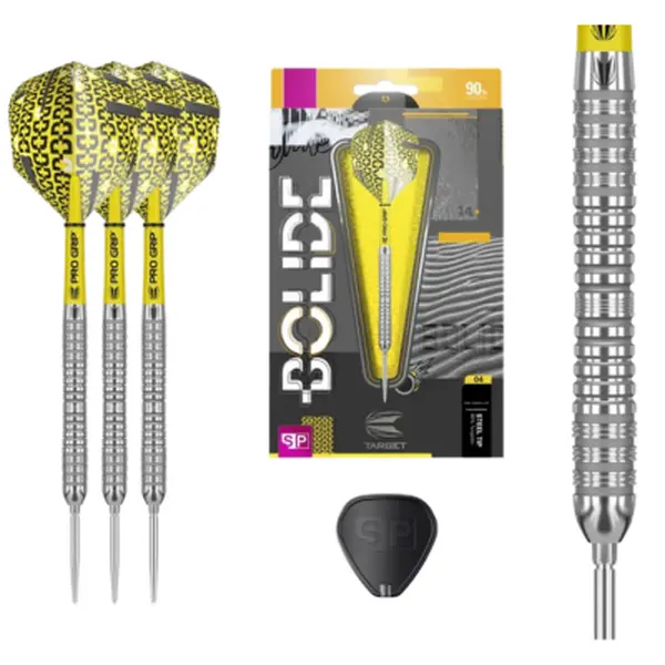 Target Bolide Swiss Point Darts, Radial Cut, Steel Darts, Darts Gear