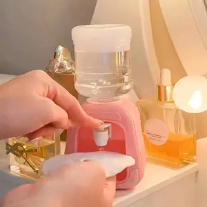 1pc Creative mini pail-shaped lotion bottle Soap Dispenser, decorates bathroom supplies.