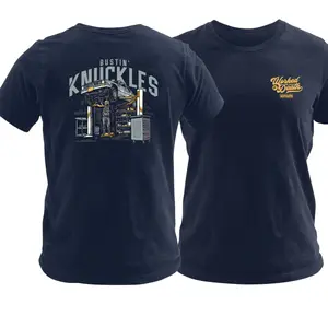 Bustin Knuckles Mechanic T Shirt, Vintage Auto Repair Garage Graphic Tee, Soft Cotton Blend Shirt, Worked to Death Workman Apparel, Grease and Grit Mechanic Gift for Men