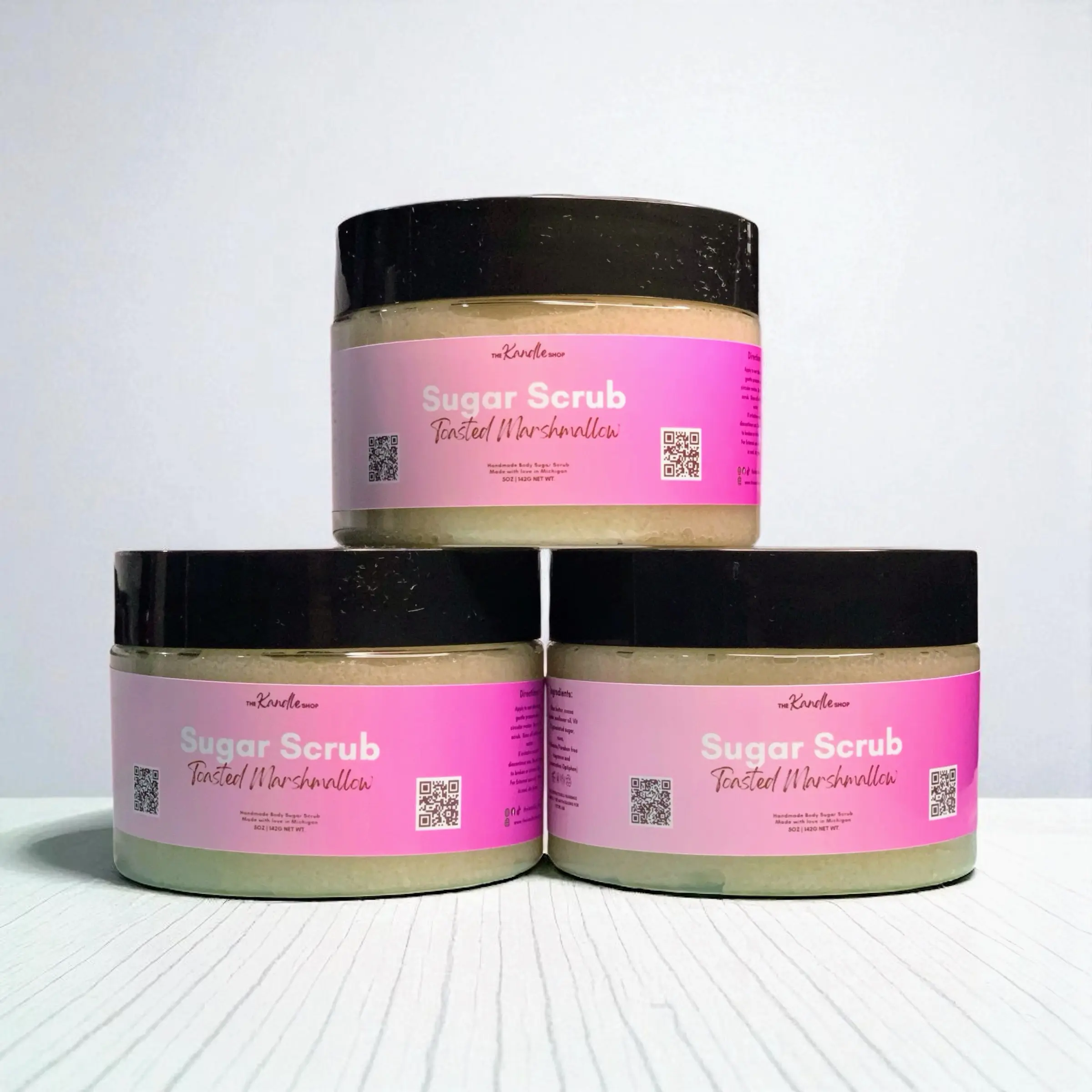 5oz Body Sugar Scrubs - Exfoliating Scrub for Soft Skin Care