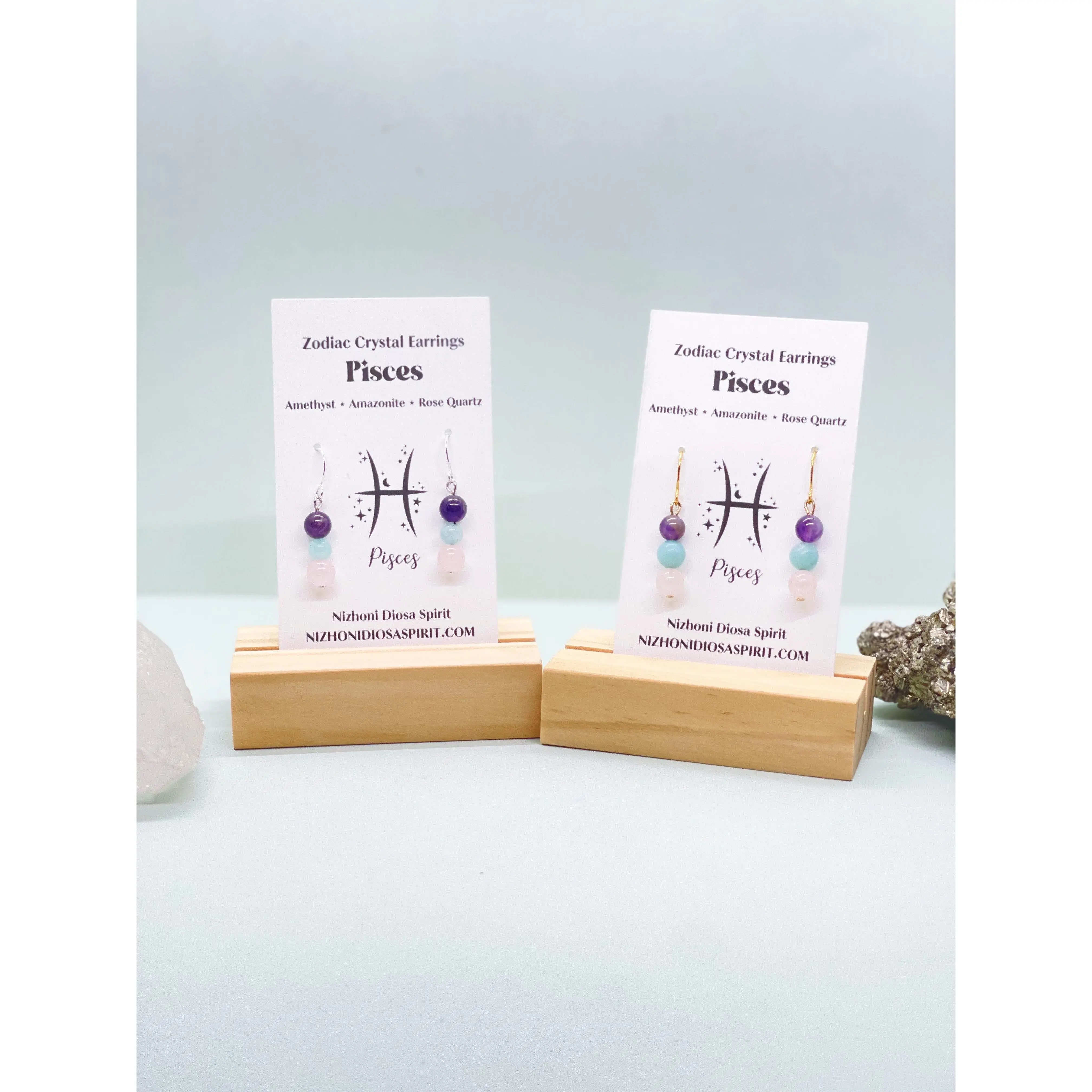 Pisces Crystal Earrings