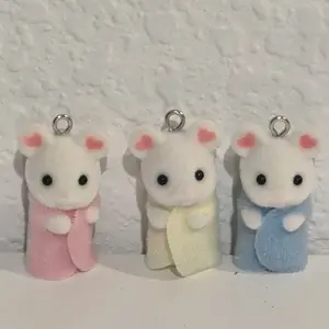 custom calico critter keychain