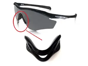 Galaxylense Compatible Replacement Nose Pads for Oakley M2 Frame Sunglasses Silicone Nose Pieces Easy Install & Superior Comfort