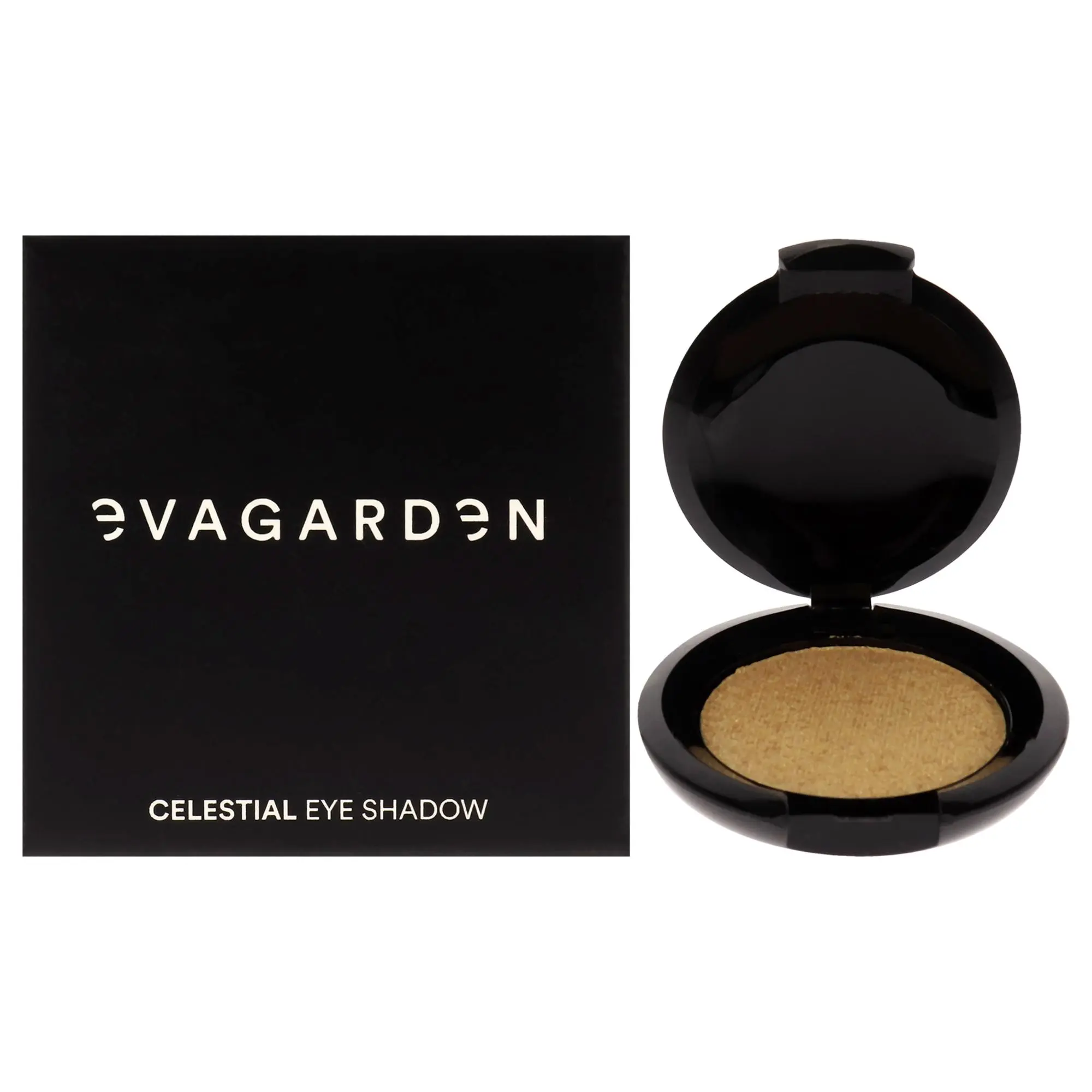Evagarden Celestial Powder Eyeshadow - Shade 246 Champagne for Women - 0.07 oz