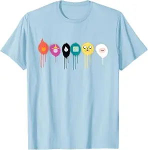 Fun Cartoon Adventure Icon Tee – Melted Character Graphic T-Shirt #CartoonTee #GraphicShirt #AnimatedCharacter #FunnyCartoon #CasualWear
