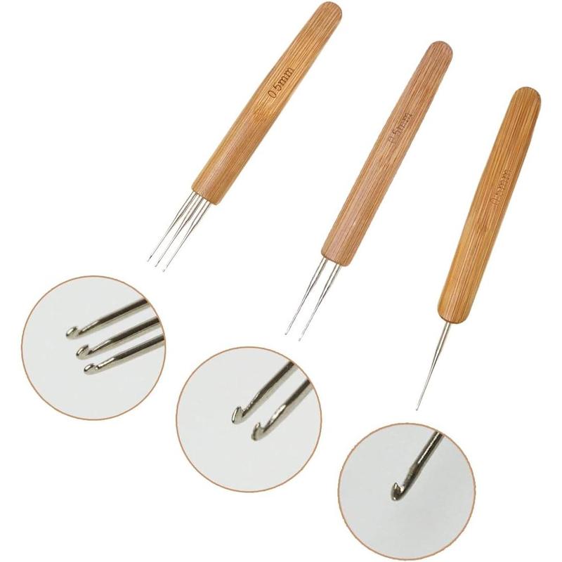 5 count Dreadlock Crochet Hooks Tool Crochet Hooks for Dreadlocks Crochet with Lnterlocking Tool Hair Instant Loc Tool (0.5mm) 5 count Dreadlock Crochet Hooks Tool Crochet Hooks for Dreadlocks Crochet with Lnterlocking Tool Hair Instant Loc Tool (0.5mm)