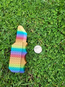 Fidget Knife - Silk Rainbow