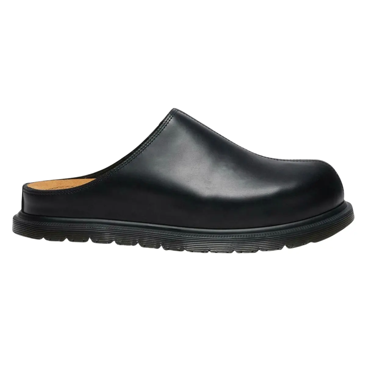 Dr. Martens San Leather Mules Black Orleans Men's Fashion Slippers New