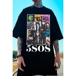5SOS Funny T-Shirt Gift For Fan, Women And Men