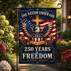 Veteran Remembrance Garden Flag - Memorial Day Decor, Backyard & Lawn Accessory, Veteran Gift Idea